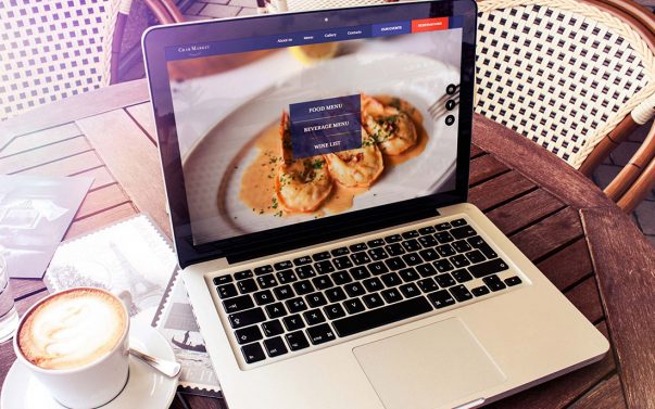 Crab Market Restaurant Website - Tessella Studio