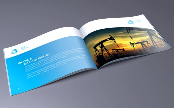 Cargo Department Brochure for DWC - Tessella Studio, Graphic Design & Branding
