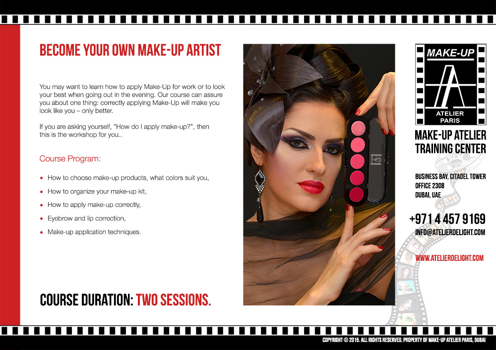 Make-Up Atelier Presentation Design