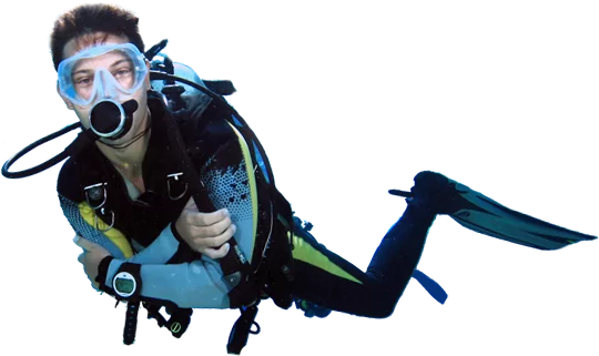 Diving centre website in Dubai