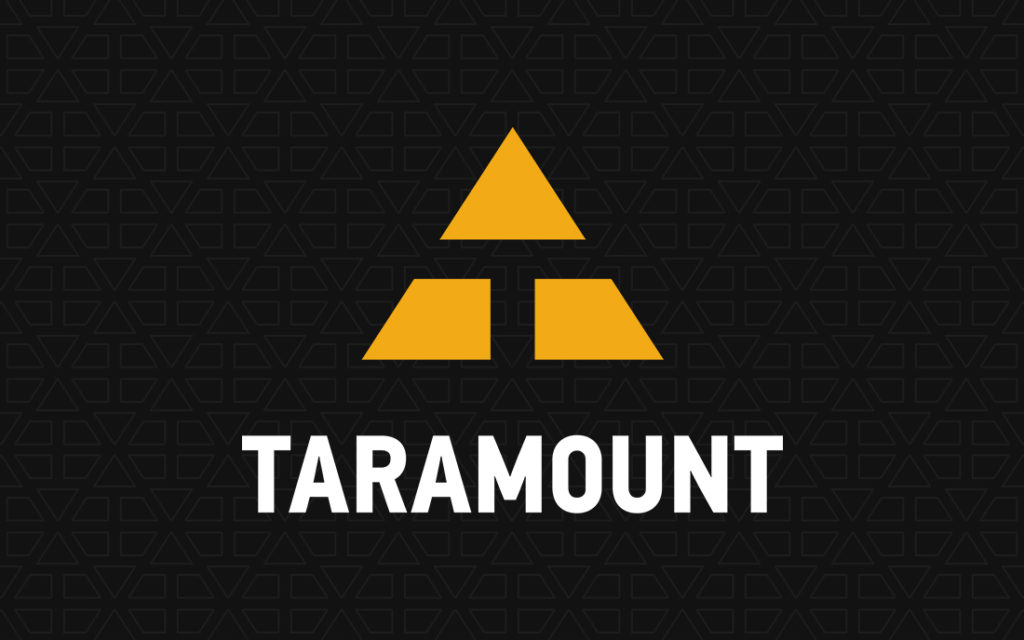 Logo for Taramount Company - Tessella Studio, White Spot Laundry Corporate Identity