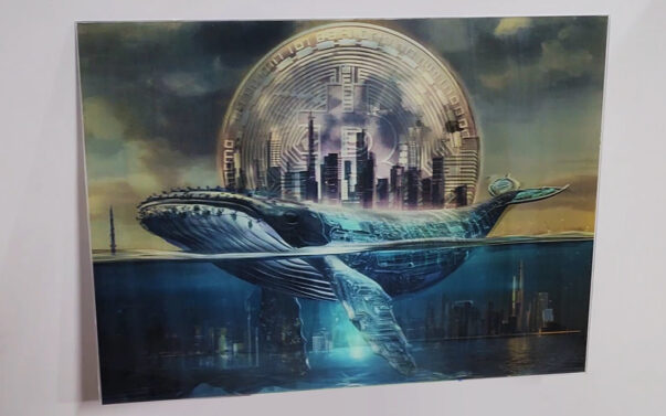 Crypto Whales Lenticular Artworks - Tessella Studio, 