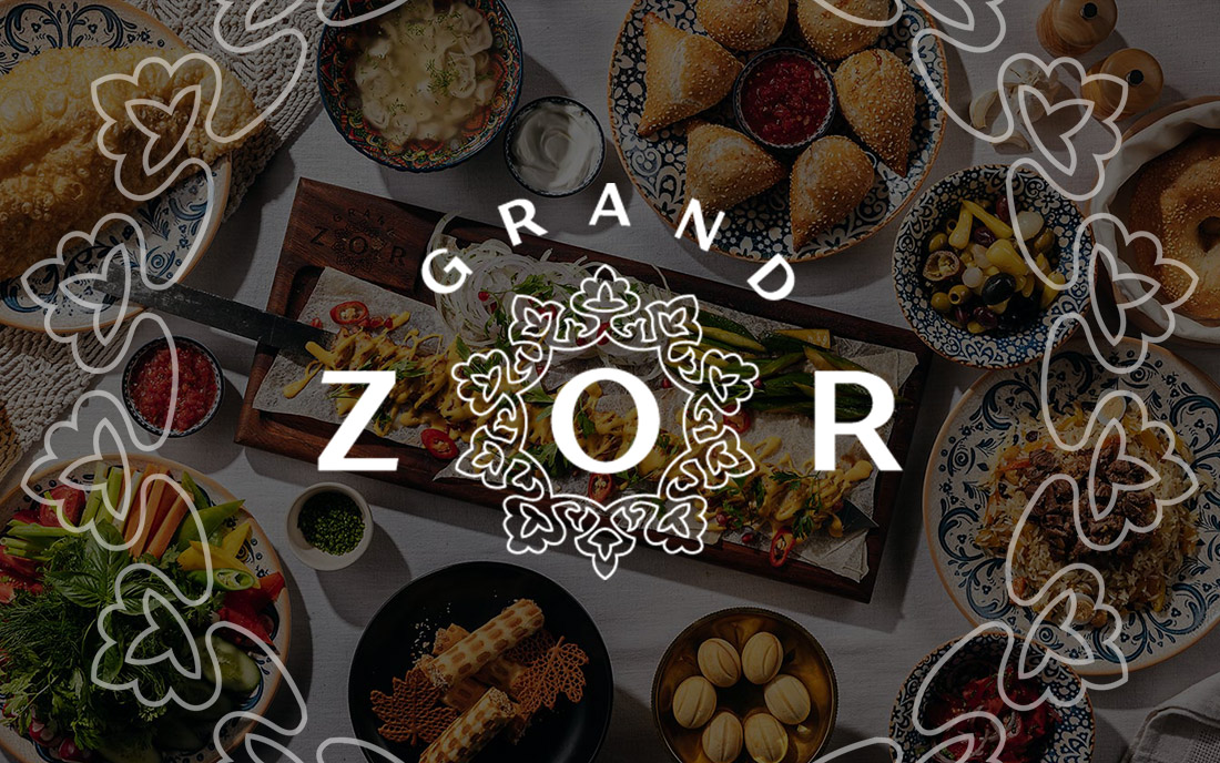 Сайт для Сети Ресторанов Grand ZOR - Студия Тесселла